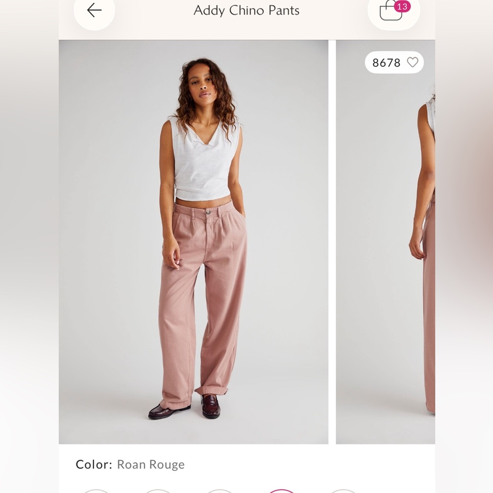 Free People Addy Chino Pants